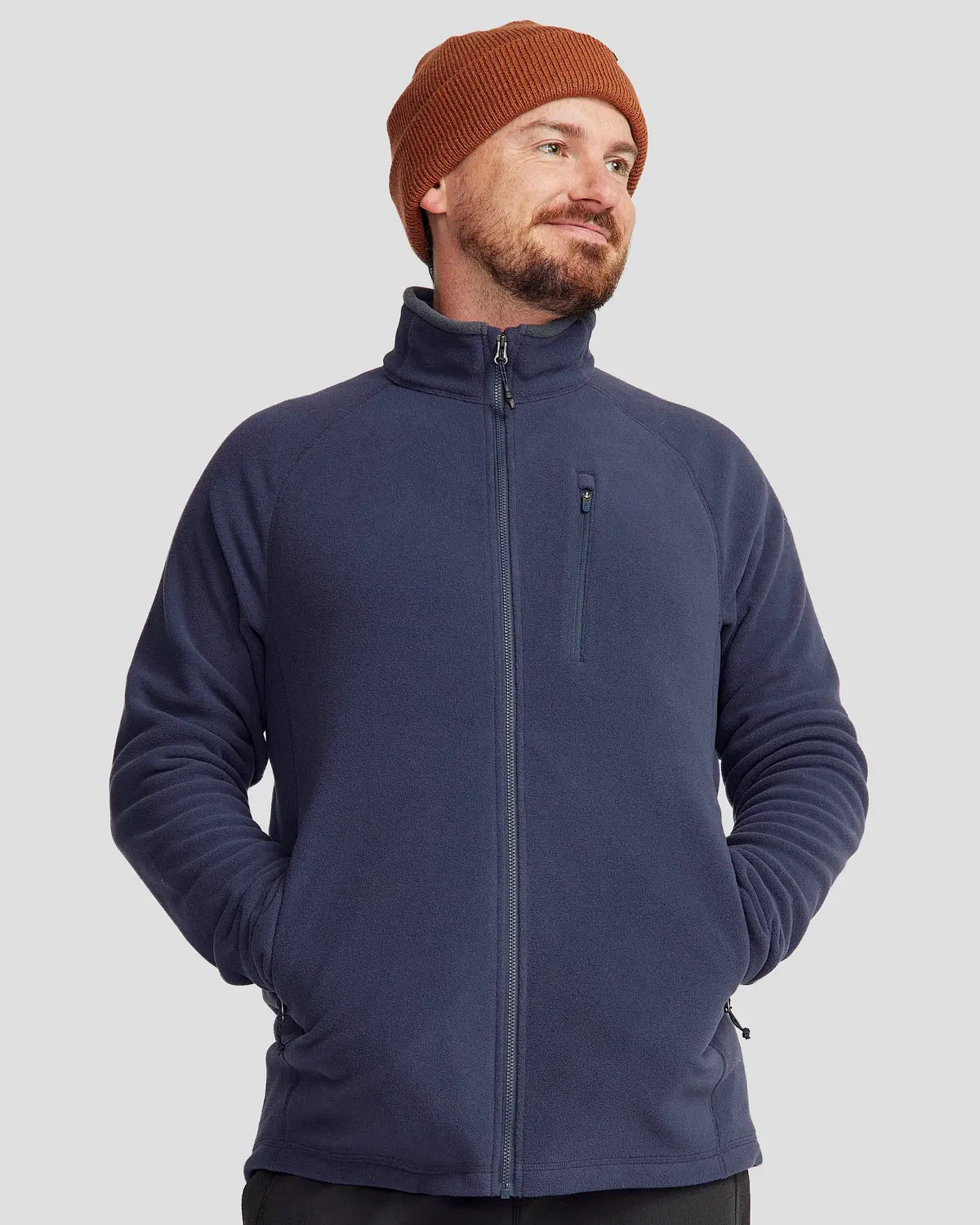 Men's Ridge 100 Primaloft Bio Fleece Jacket - Pure Navy 1