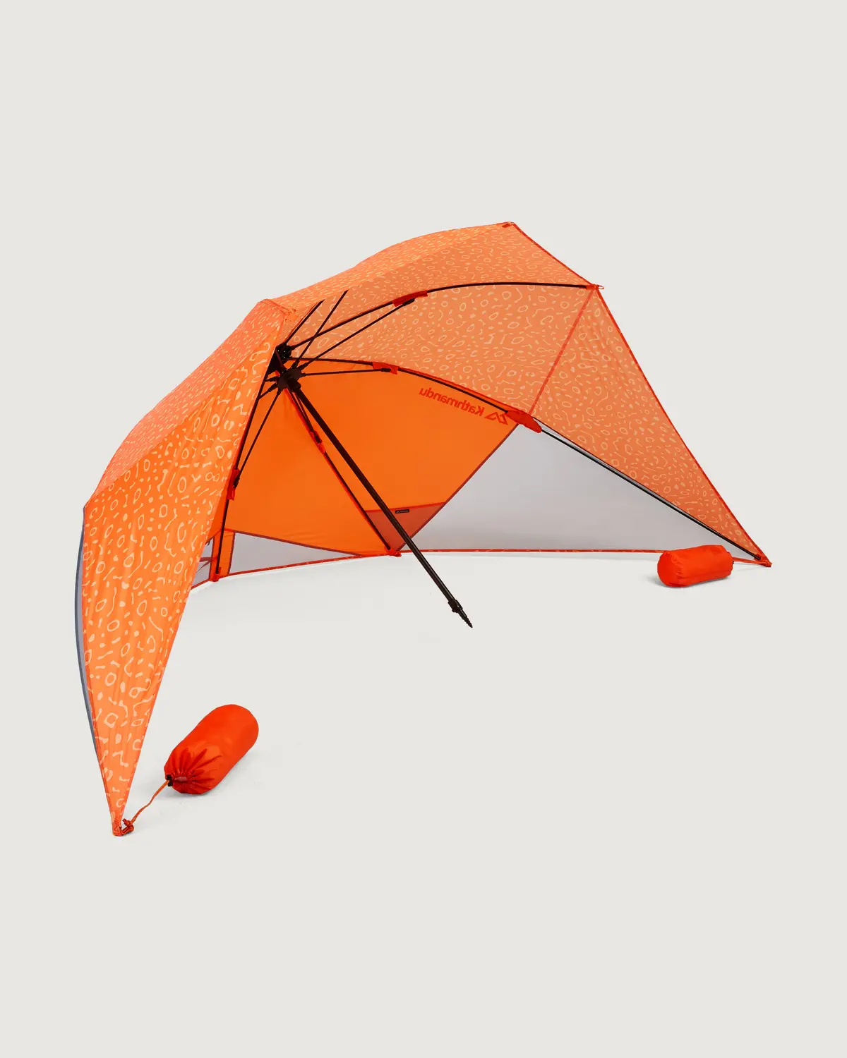 Retreat Umbrella Beach Shelter - Alpenglow/Lolly Manta Print 1