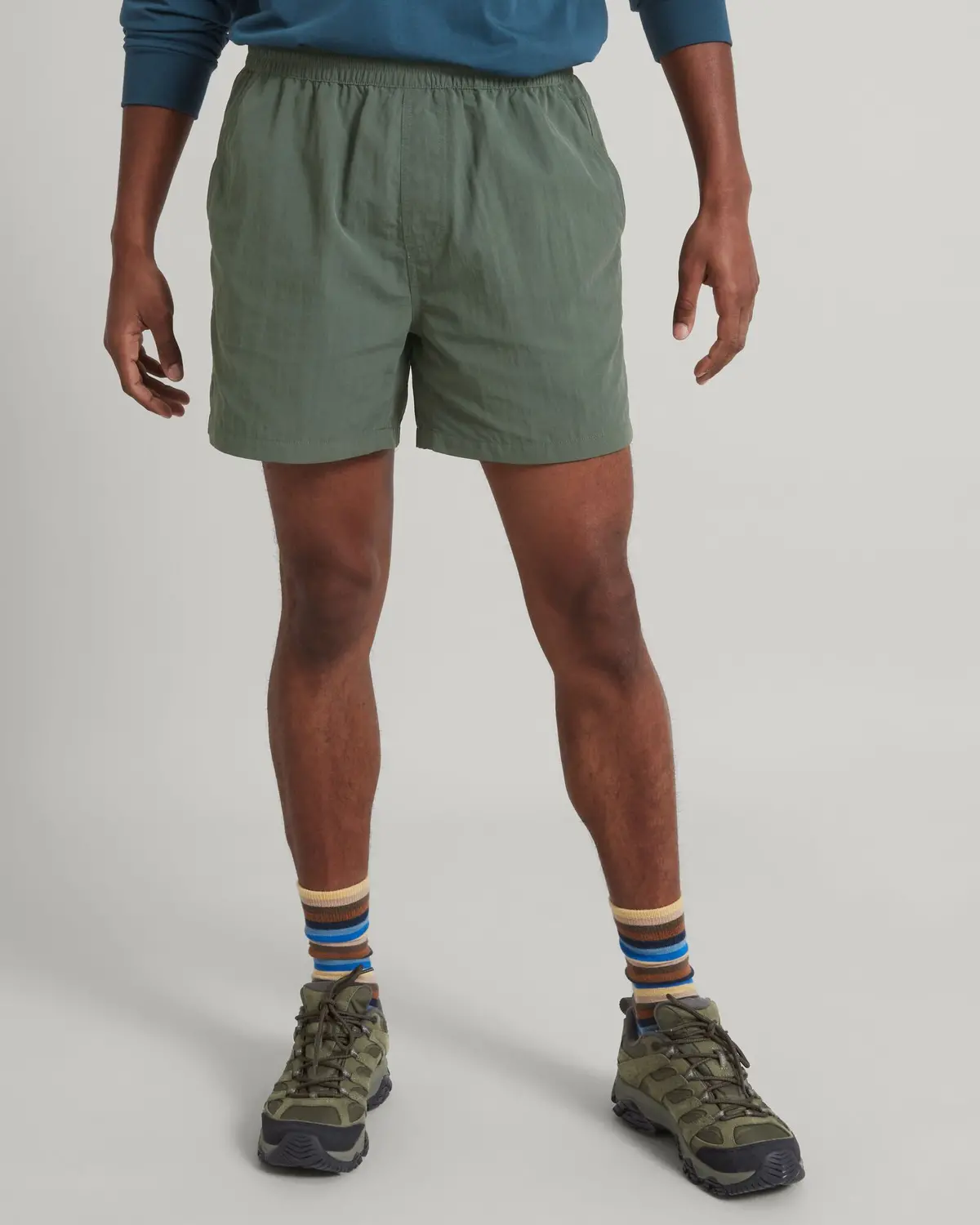 Men's Evry-Day 5 Inch Shorts - Thyme 1