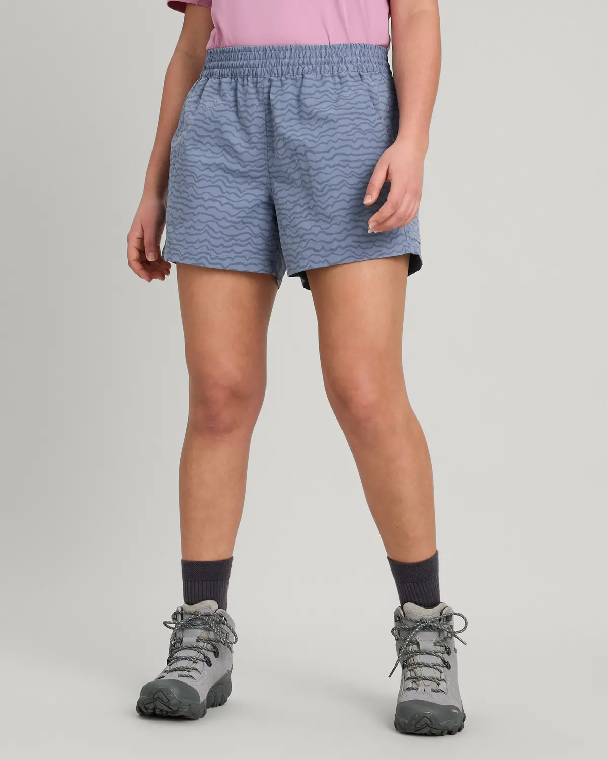 Women's Evry-Day 4 Inch Shorts - At Twilight Peak Print 1