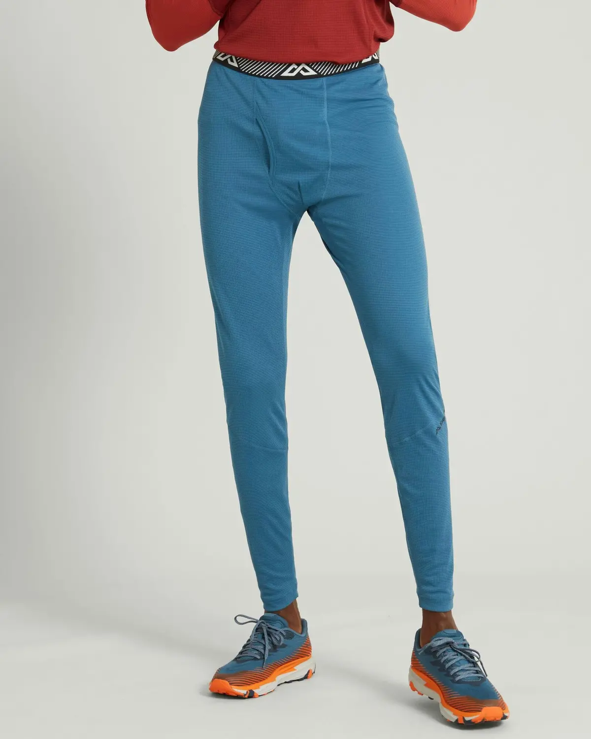Kmdaction Men's Long Johns Pants - Steel Blue 1