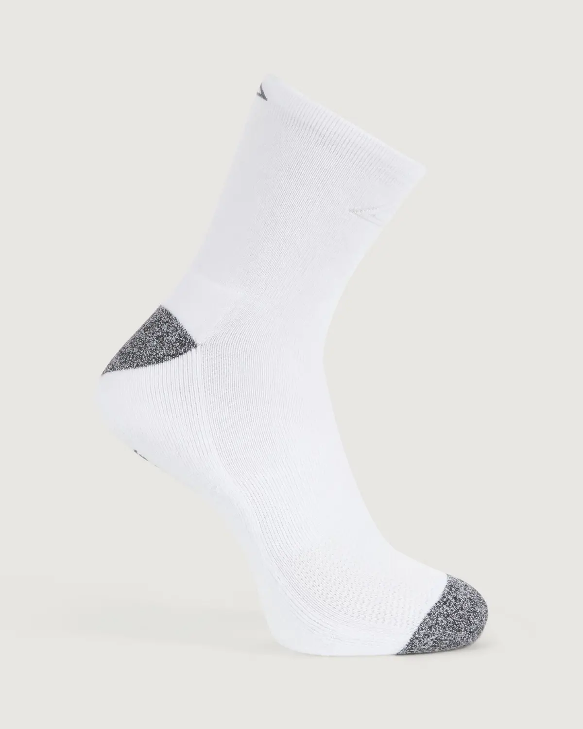 Accion Drimotion Quarter Crew Socks - 2 Pack - Black/White 3
