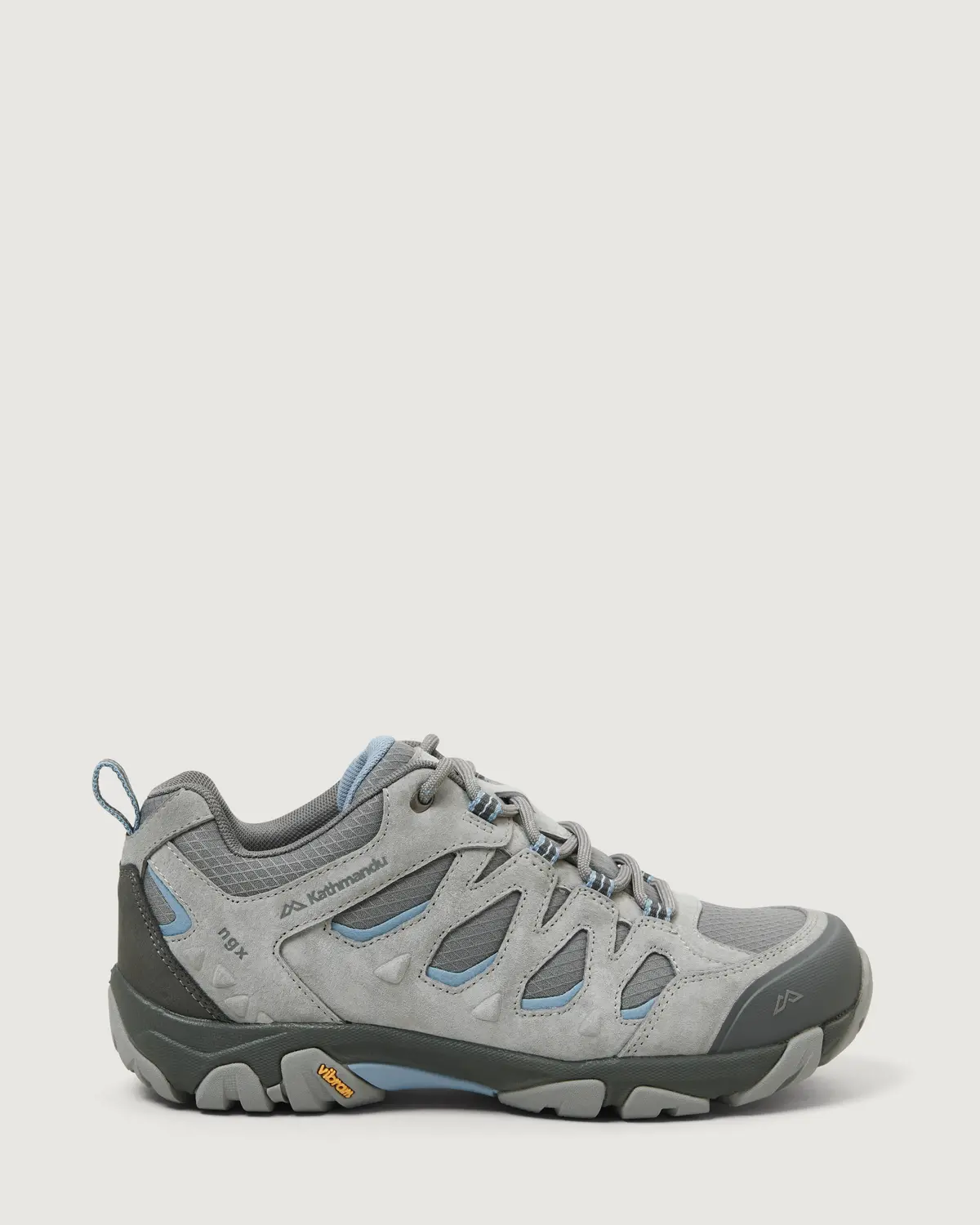 Women's Mornington Waterproof Hiking Shoes - Steel Grey/Faded Denim 1