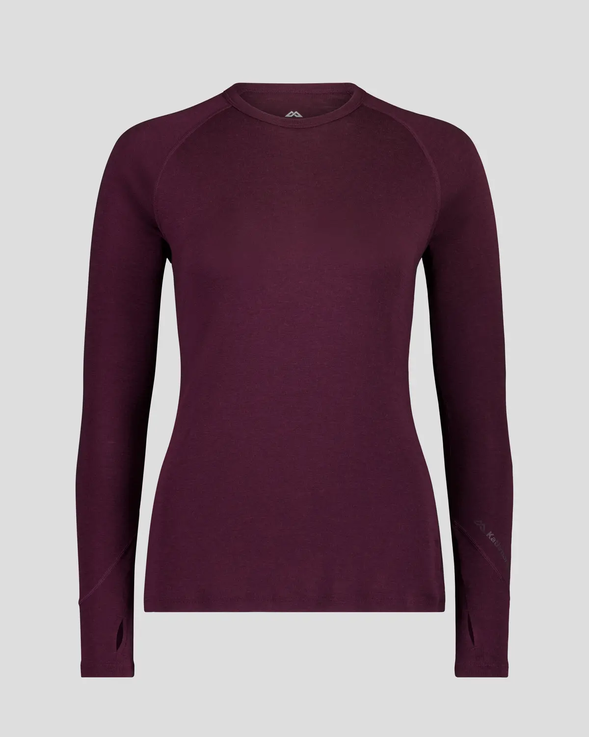 Women's Kmdmerino Baselayer Long Sleeve Top - Mulberry 1