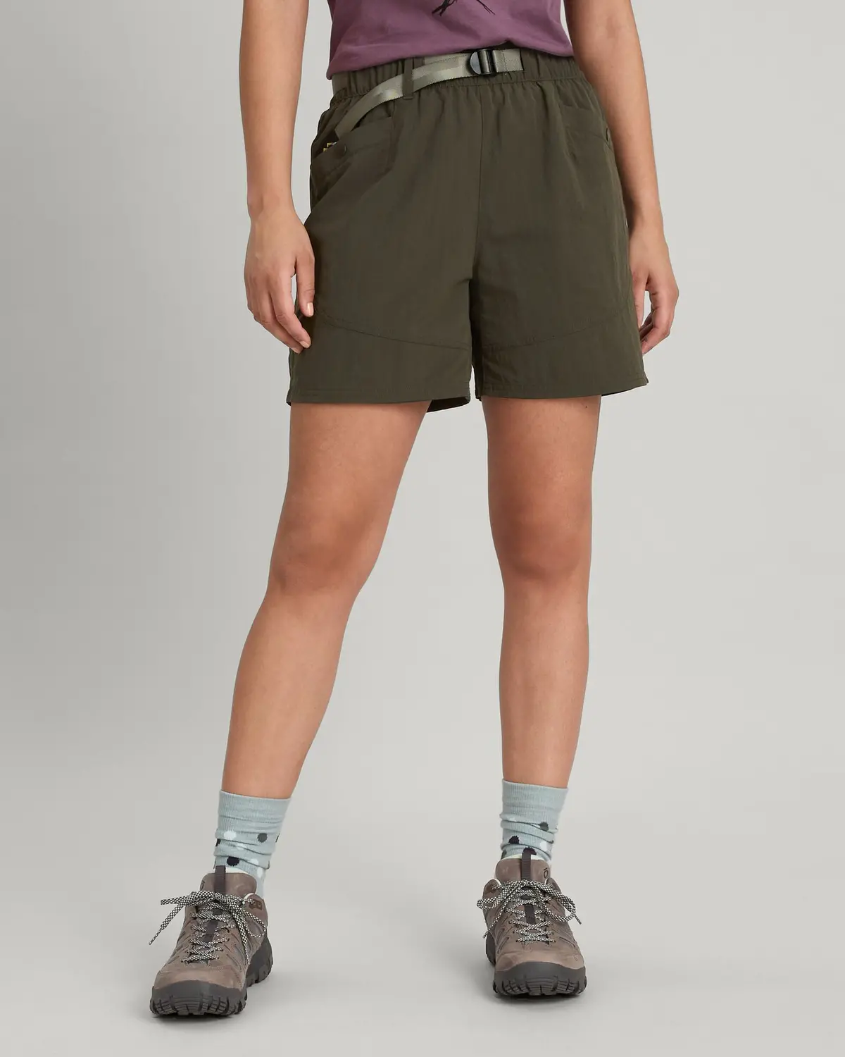 Evry-Day Women's Cargo Shorts - Dark Moss 1