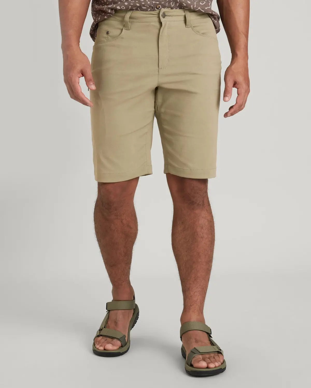 Men's Flight Shorts - Olive Grey 1