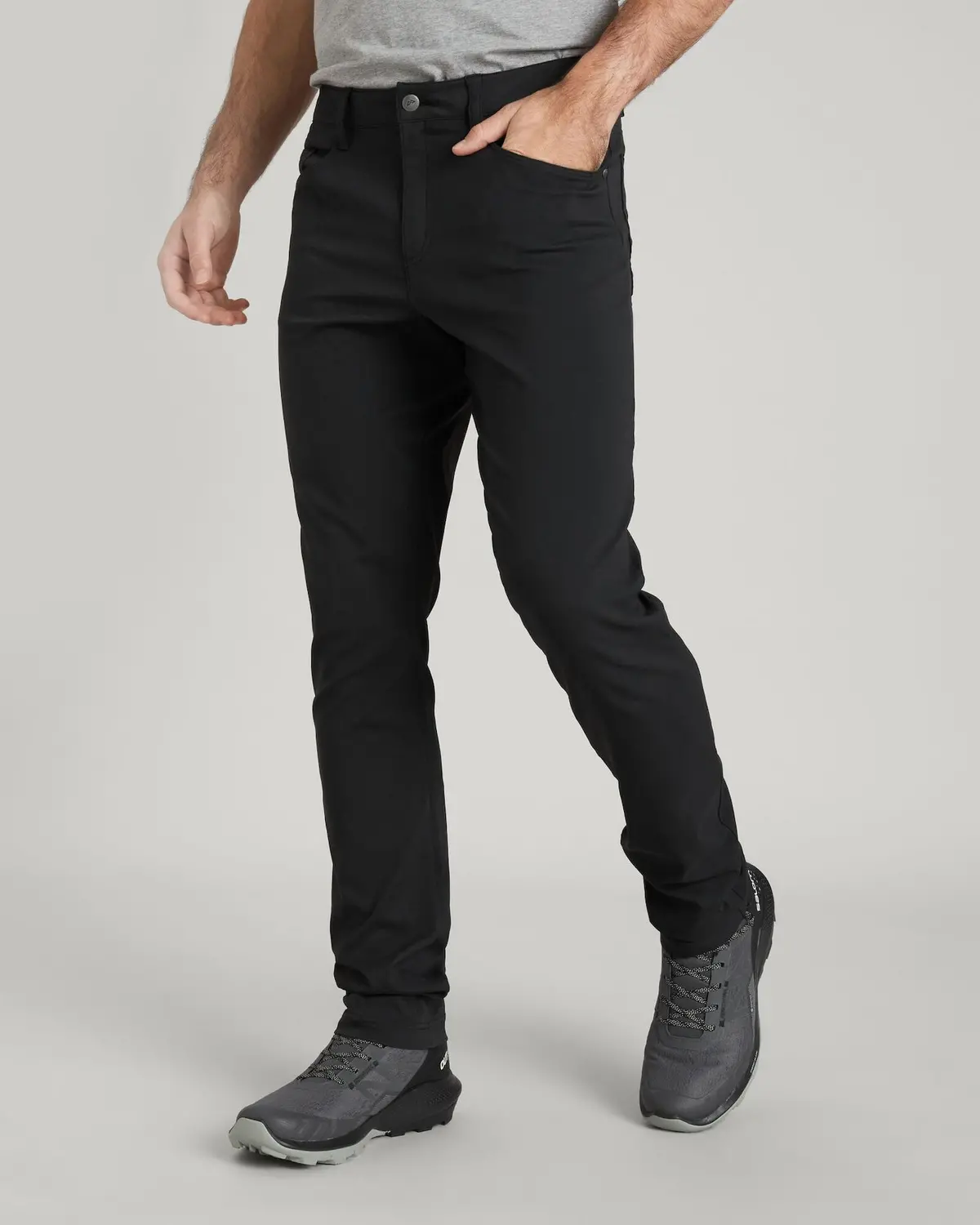 Men's Flight Long Pants - Black Stingray 1