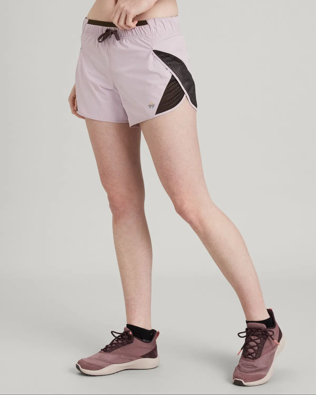 Well.Der.Ness Energy Women's 4 Inch Shorts - Lupin Field 1