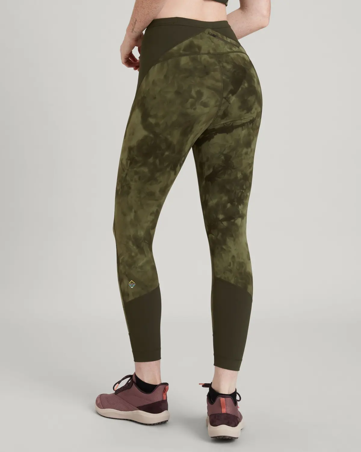 Well.Der.Ness Move Women's 7/8 Leggings - Beech Sunburst Print 3