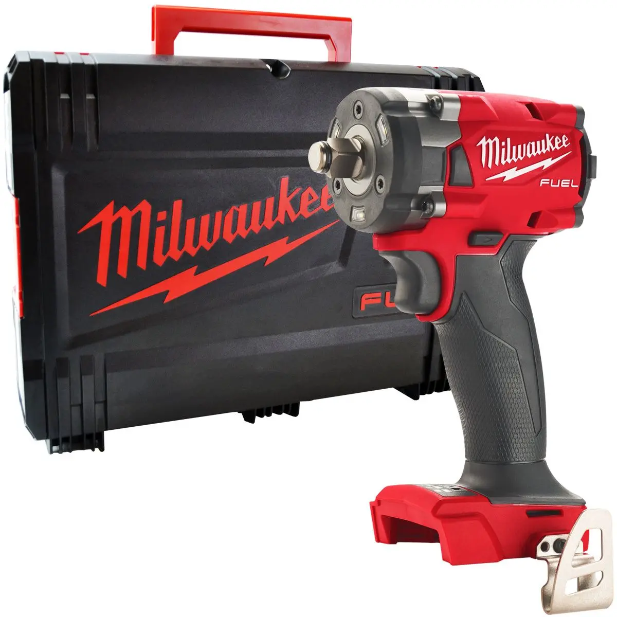 Milwaukee M18fiw2f38-0X 18V Fuel Brushless 3/8" Friction Ring Impact Wrench Body Only With Case 4933478650 1