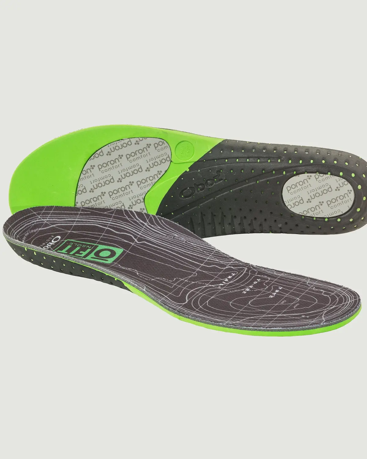 Oboz O Fit Insole Plus - Medium Arch - Green 1