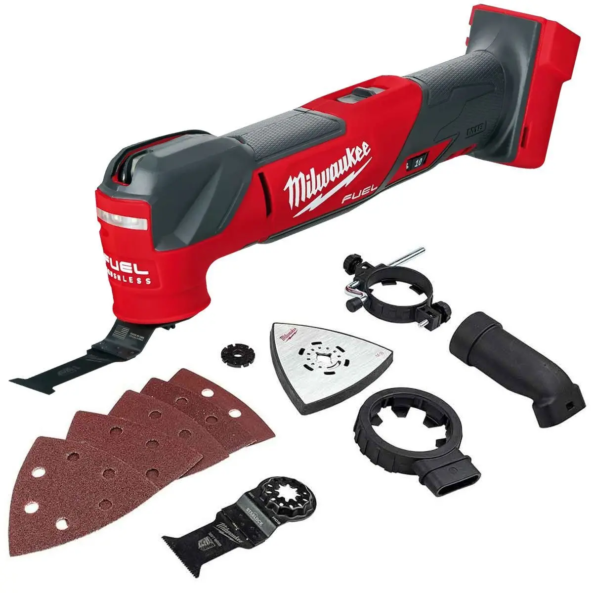 Milwaukee M18fmt-0 18V Fuel Brushless Multi Tool With Accessories 4933498065 1