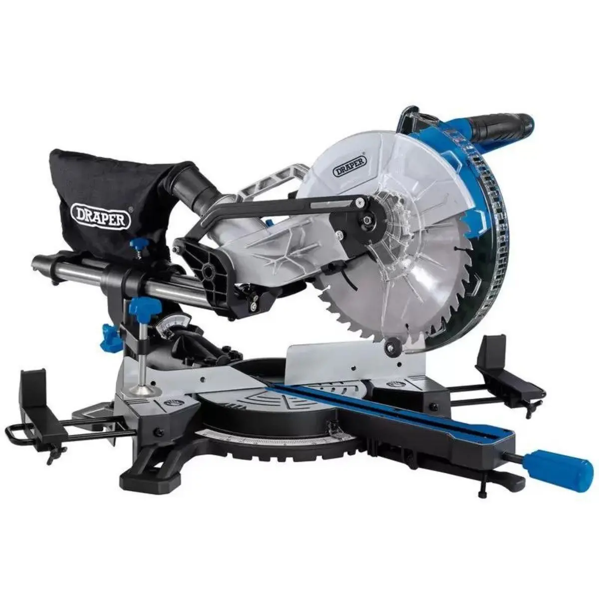 Draper Sms250d1800 Sliding Compound Mitre Saw 255Mm 230V/1800W 90170 1