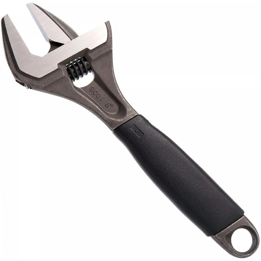 Bahco 9031 Adjustable Wrench 8In Extra Wide Jaw 38Mm Bah9031 1