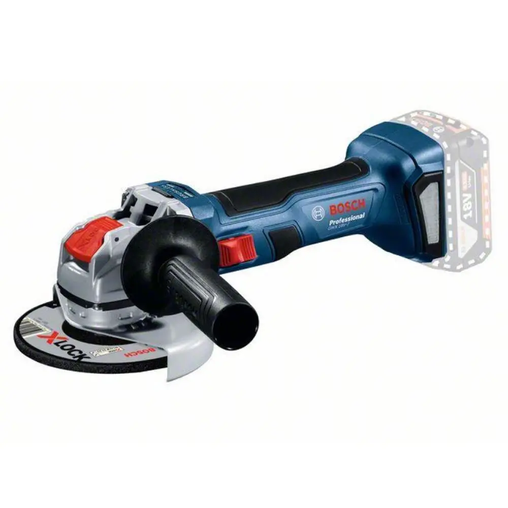 Bosch Gwx 18V-7 Brushless Angle Grinder 115Mm Body Only Powerful & Lightweight 06019H9103 1