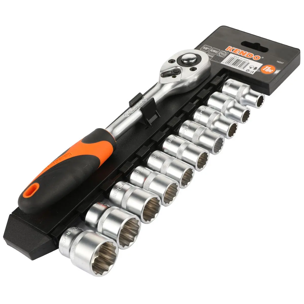 Kendo 1/2" Drive Socket Set 11 Piece 1