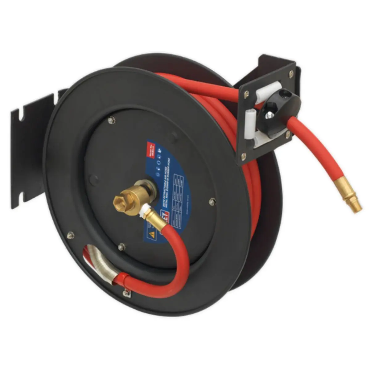 Sealey Sa84 Retractable Air Hose Metal Reel 1