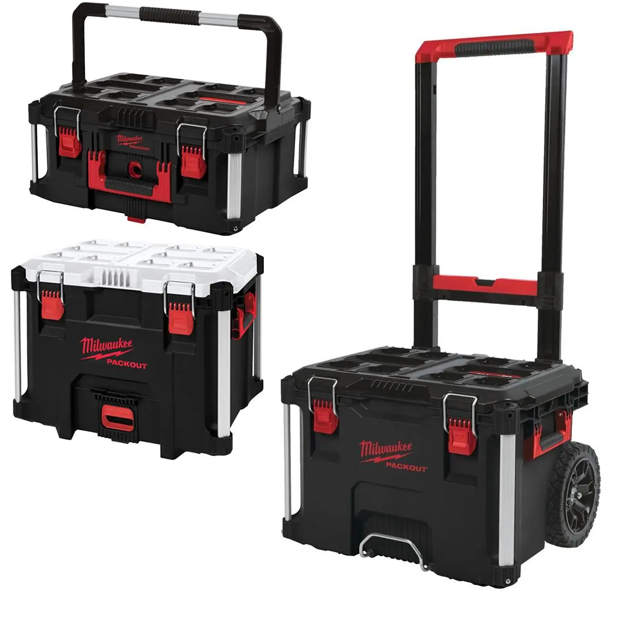 Milwaukee Packout Trolley Case With 22" Large Toolbox & 38L Xl Cooler 1