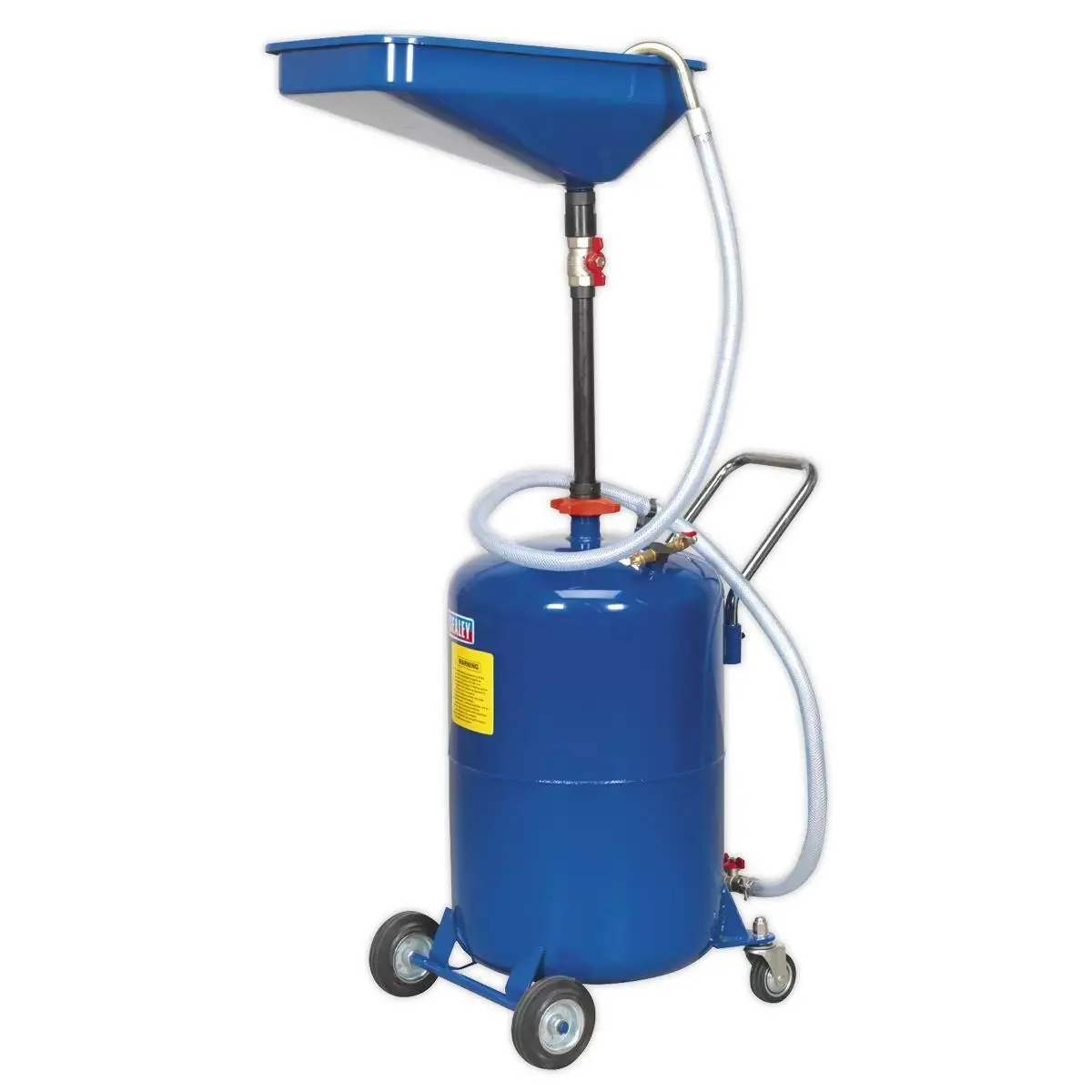 Sealey Ak451dx 65L Air Discharge Mobile Waste Oil Drainer 1