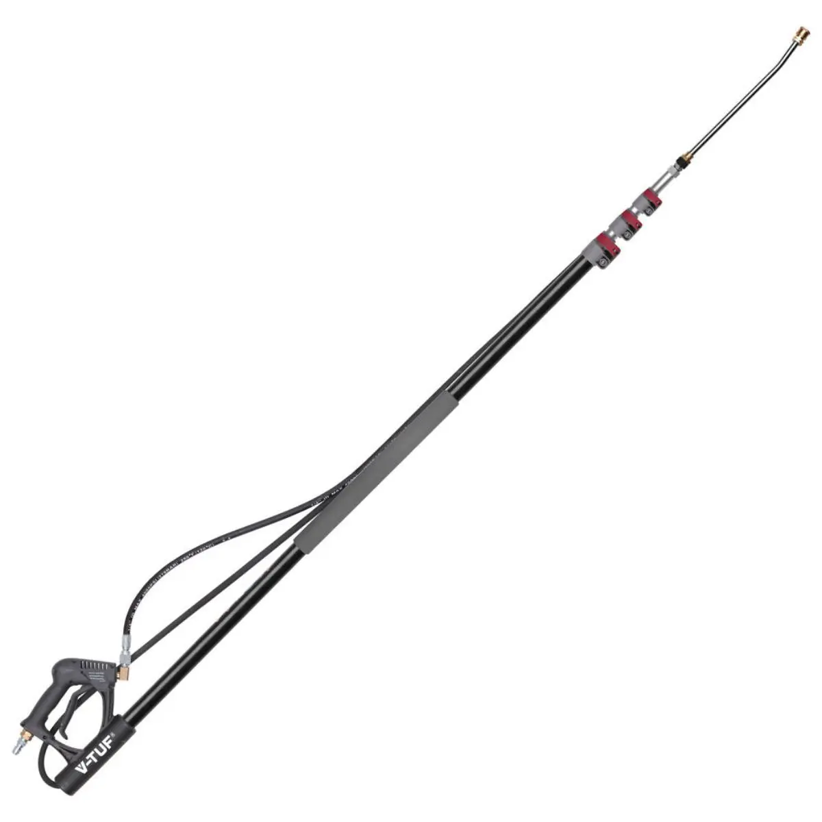 V-Tuf T2.9800G Extendable Lance 2.5 To 8 Metres Comes With Belt & Gutter Cleaning Attachment 1