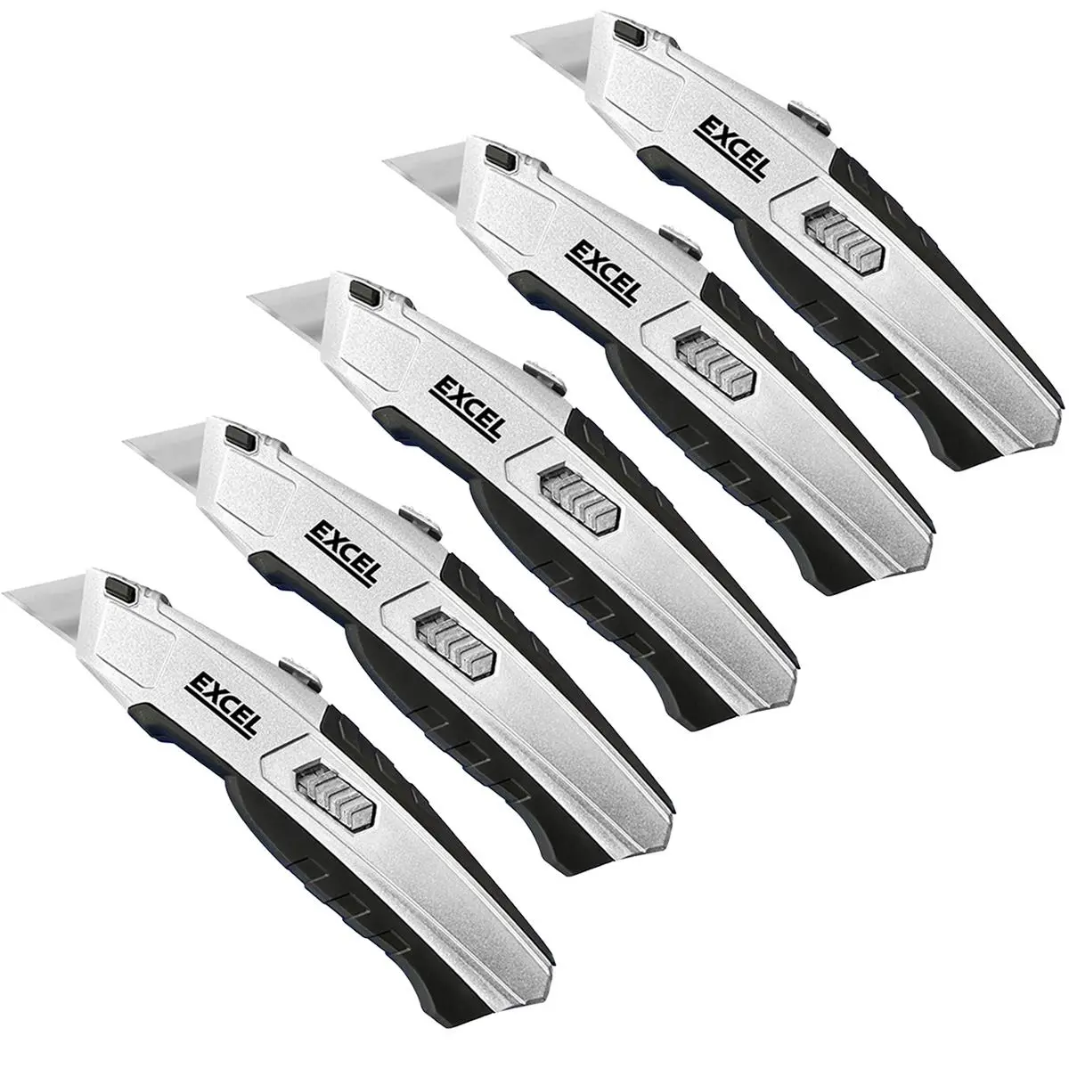 Excel Auto Reload Utility Knife With 5 Blades Pack Of 5 1