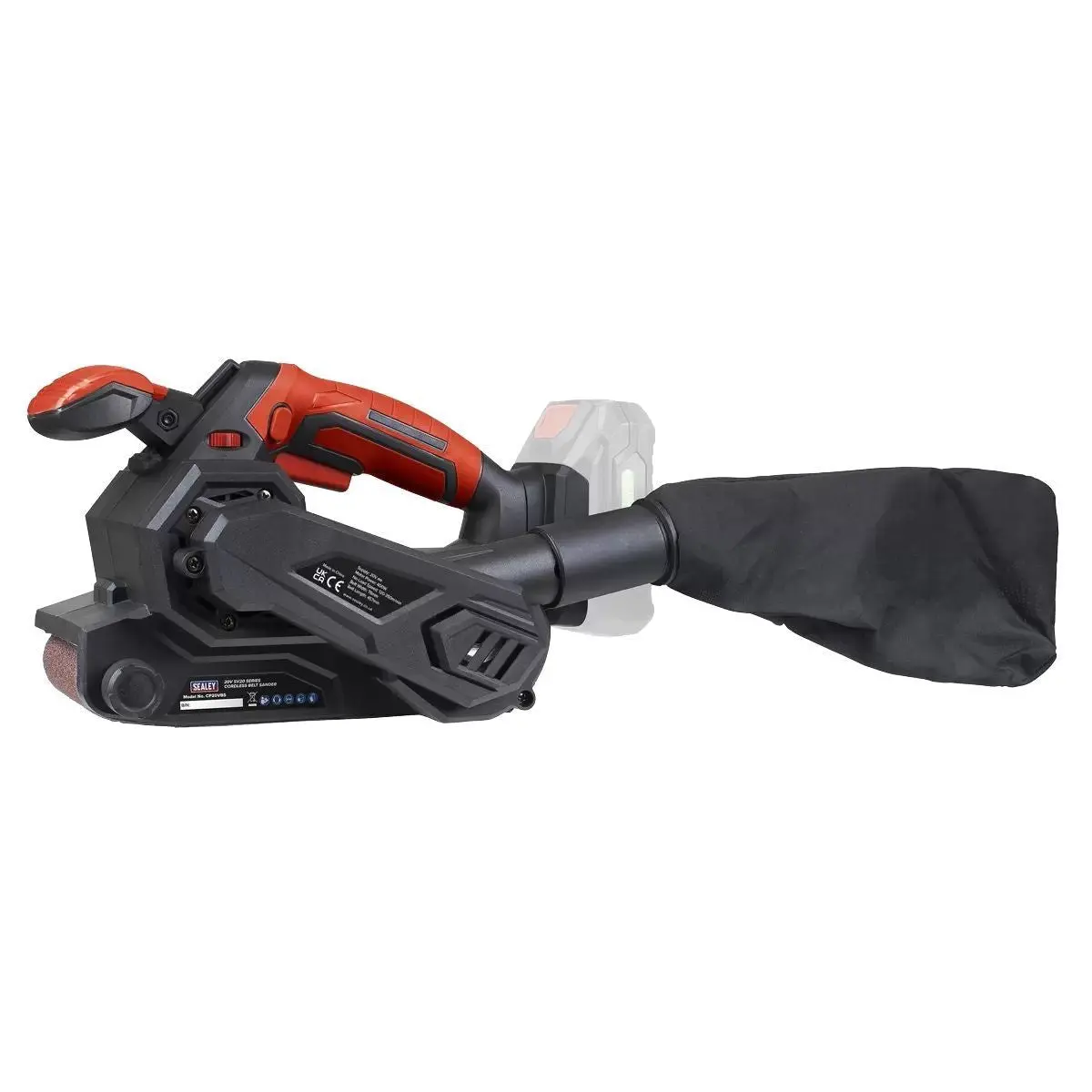 Sealey Cp20vbs 20V Cordless 76Mm Belt Sander Body Only 1