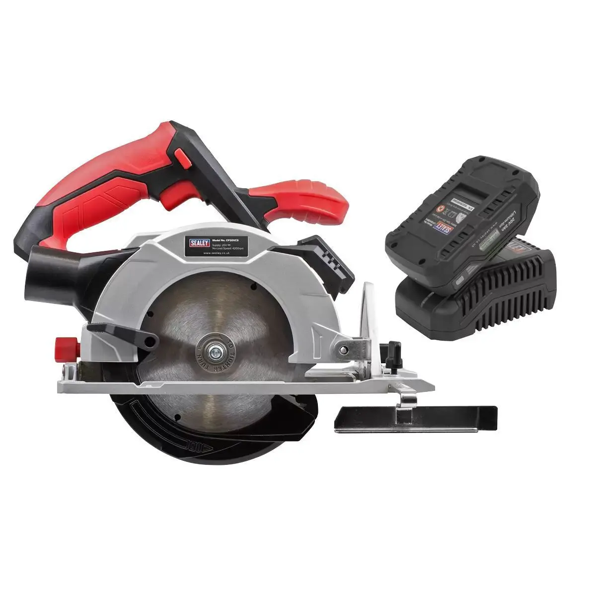 Sealey Cp20vcskit1 20V 150Mm Circular Saw Kit With Battery & Charger 2