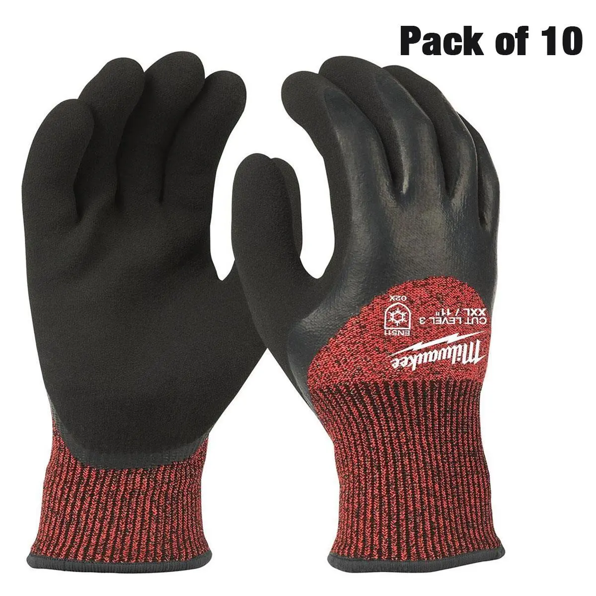 Milwaukee 4932471350 Winter Cut C Gloves Size 11/Xxl Pack Of 10 1