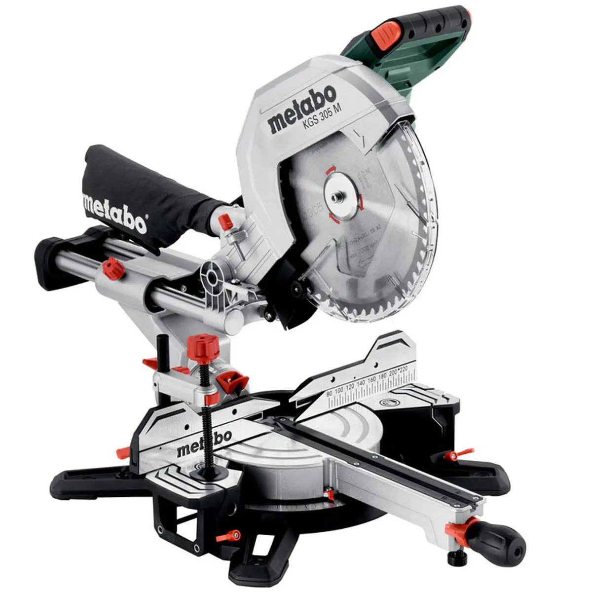 Metabo Kgs 305 M 305Mm Double Bevel Sliding Compound Mitre Saw 110V 613305390 1