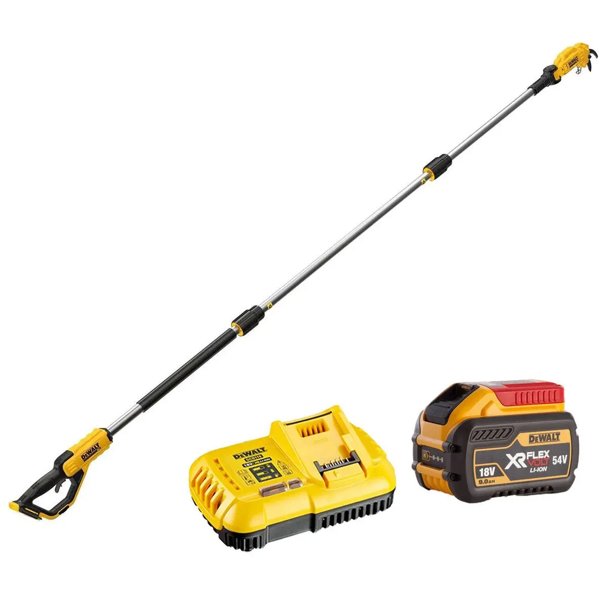 Dewalt Dcmpp569n-Xj 18V Xr Pole Pruning Saw With 1 X 9.0Ah Battery & Charger 1