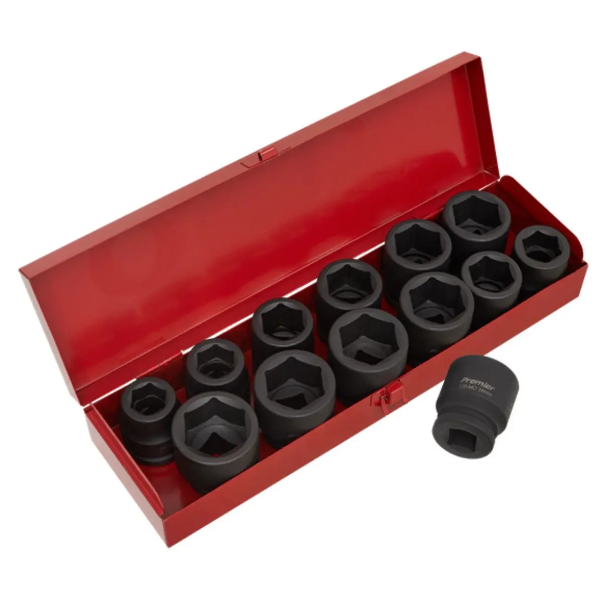 Sealey Ak686 3/4"Sq Drive Impact Socket Set 13Pc 1