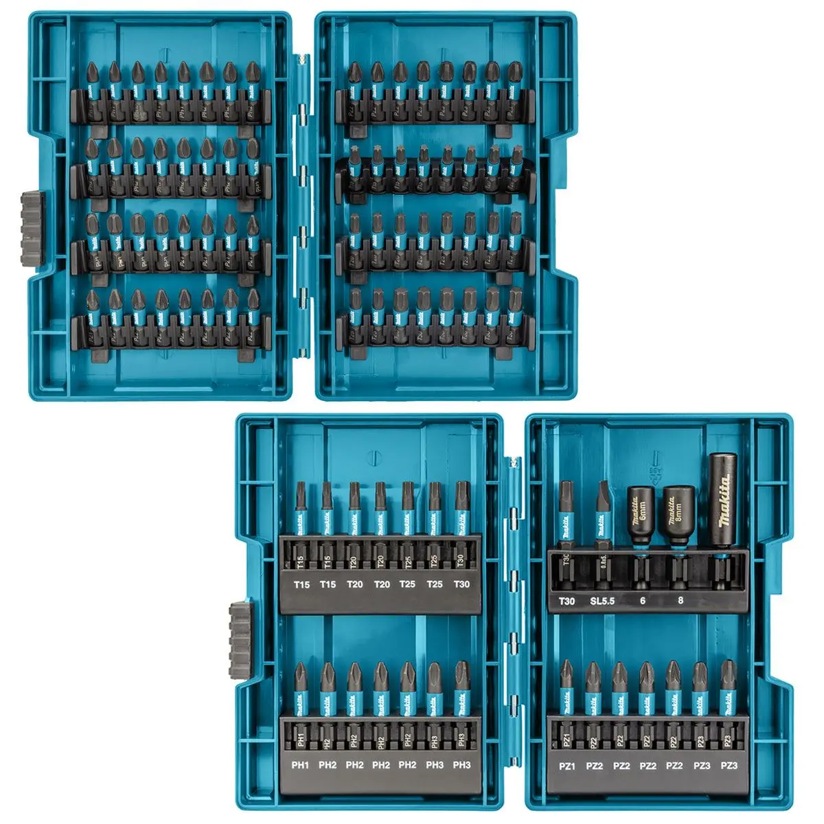 Makita E-03109 Impact Black Bit Set Of 90 Pieces 1