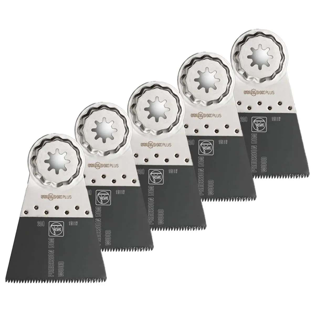 Fein 65Mm Starlock E-Cut Precision Bim Saw Blade 63502208230 Pack Of 5 1