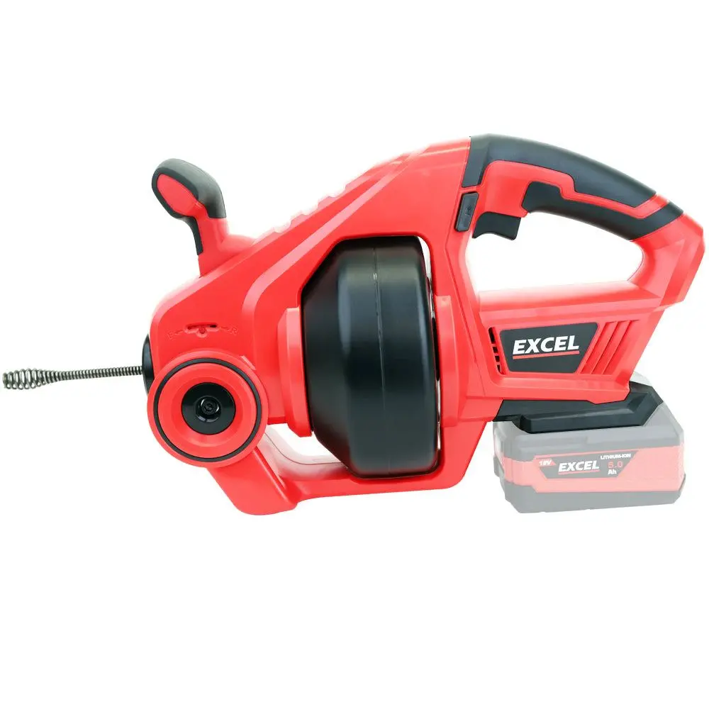 Excel 18V Cordless Drain Cleaner (Battery & Charger Not Included) 2