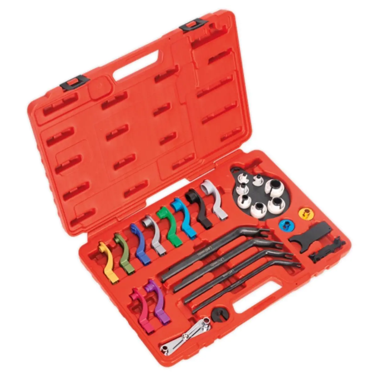 Sealey Vs0557 Fuel & Air Conditioning Disconnection Tool Kit 27Pc 1