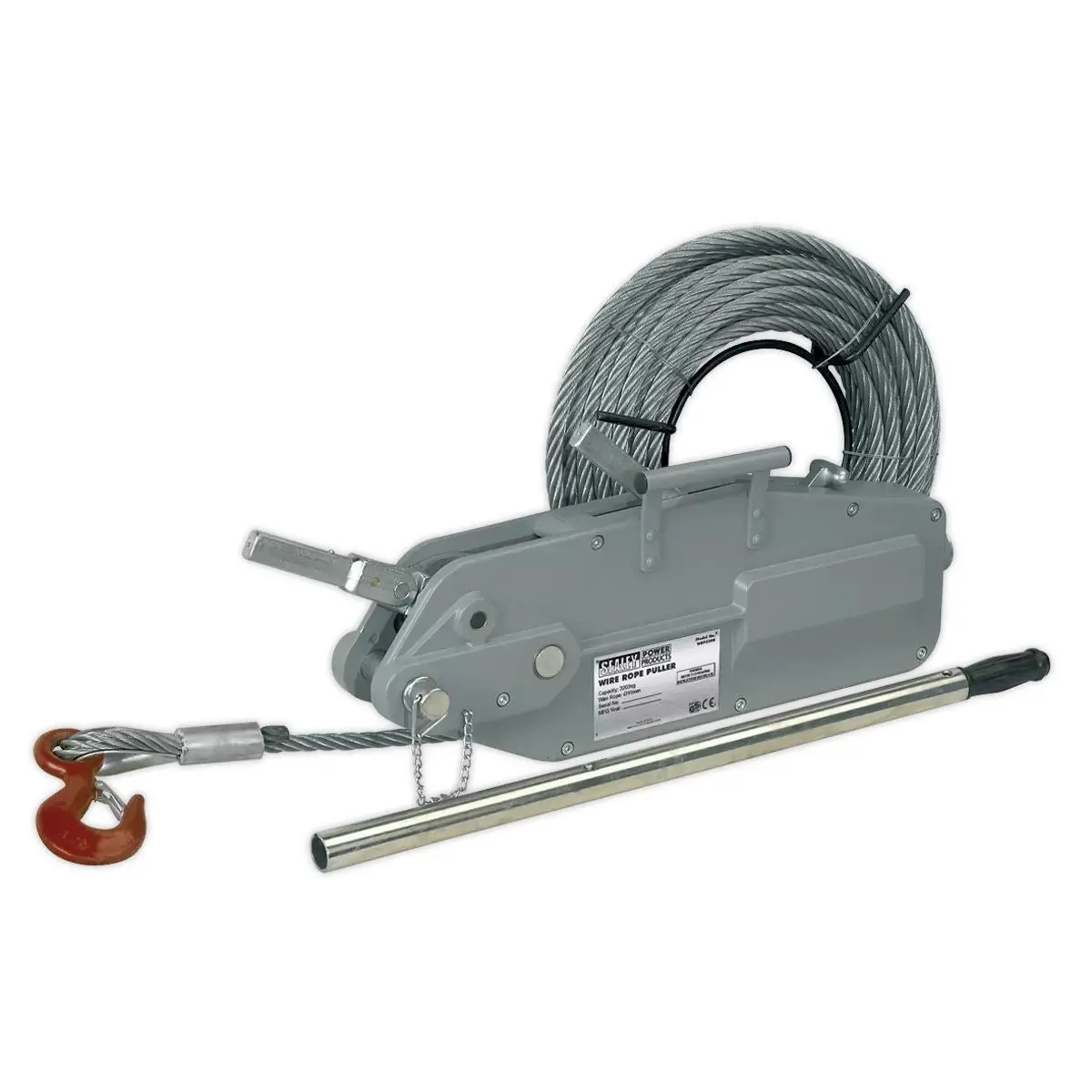 Sealey Wrp3200 Wire Rope Puller 3200Kg 1