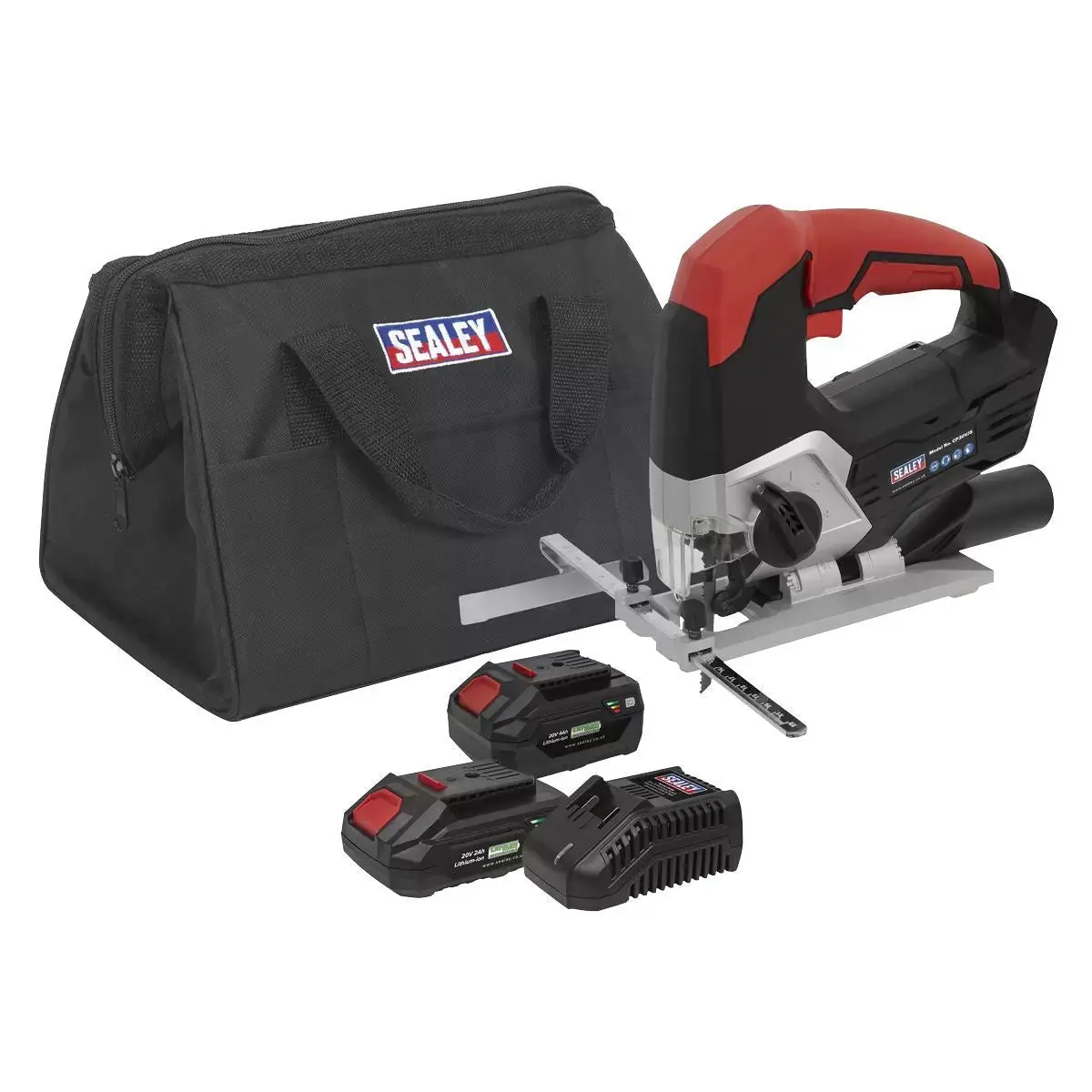 Sealey Cp20vjskit 20V Cordless Jigsaw Kit With 2 Batteries & Charger 1