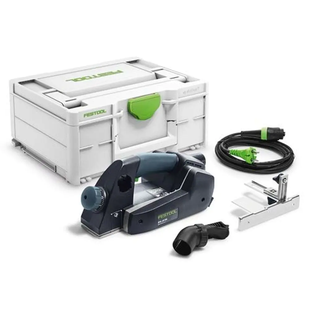 Festool Ehl 65 Eq-Plus 230V Gb One Handed Planer In Systainer Sys3 M 187 - 576250 1