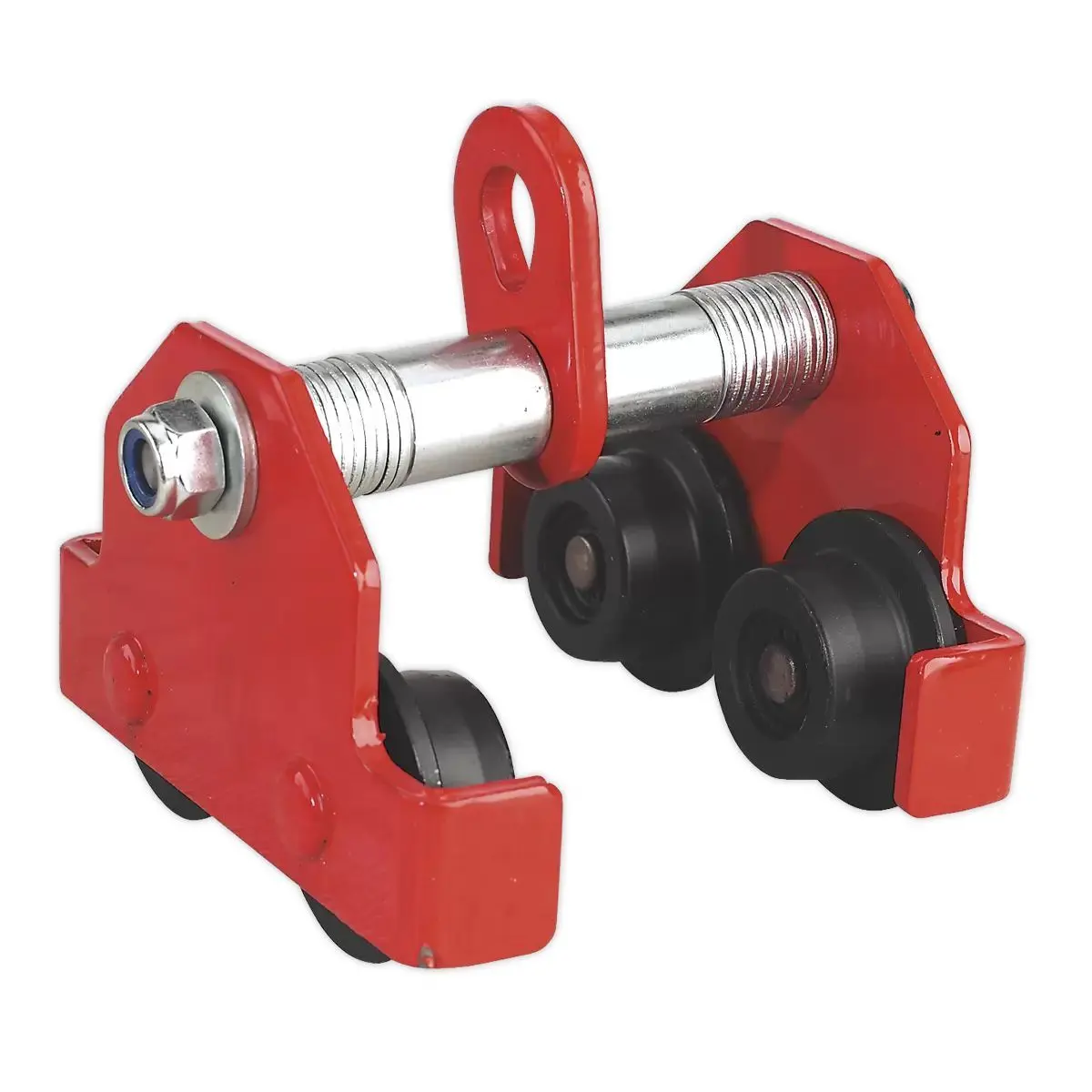 Sealey Sg500kit Portable Lifting Gantry Crane Adjustable 0.5 Tonne & Hoist Combo 2