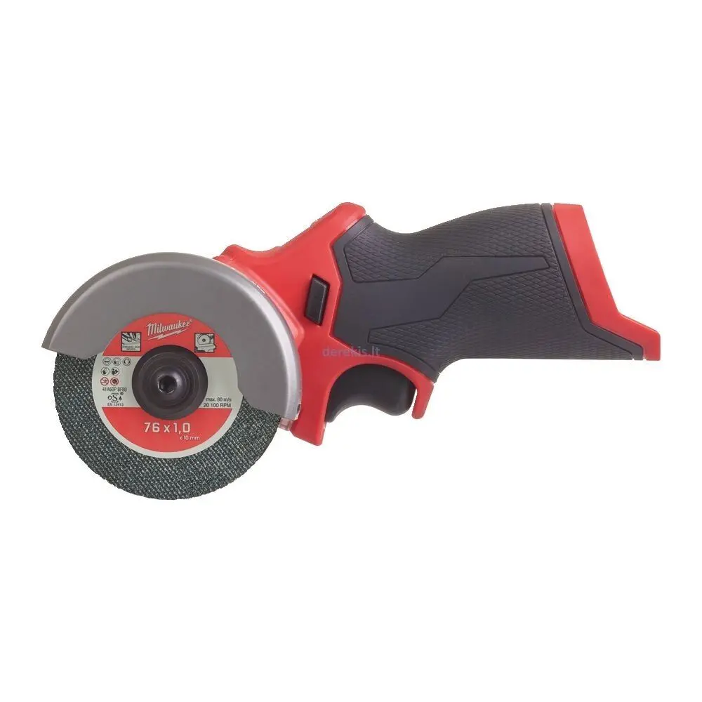 Milwaukee M12fcot-0 12V Fuel Brushless 76Mm Multi-Material Cut-Off Saw Body Only 4933464618 1