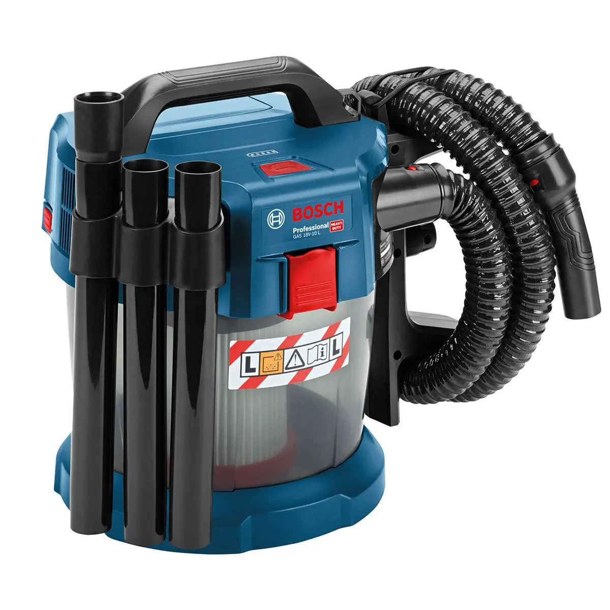 Bosch Gas 18V-10 L Professional L-Class Vacuum Body Only For Efficient Dust Collection 06019C6302 1