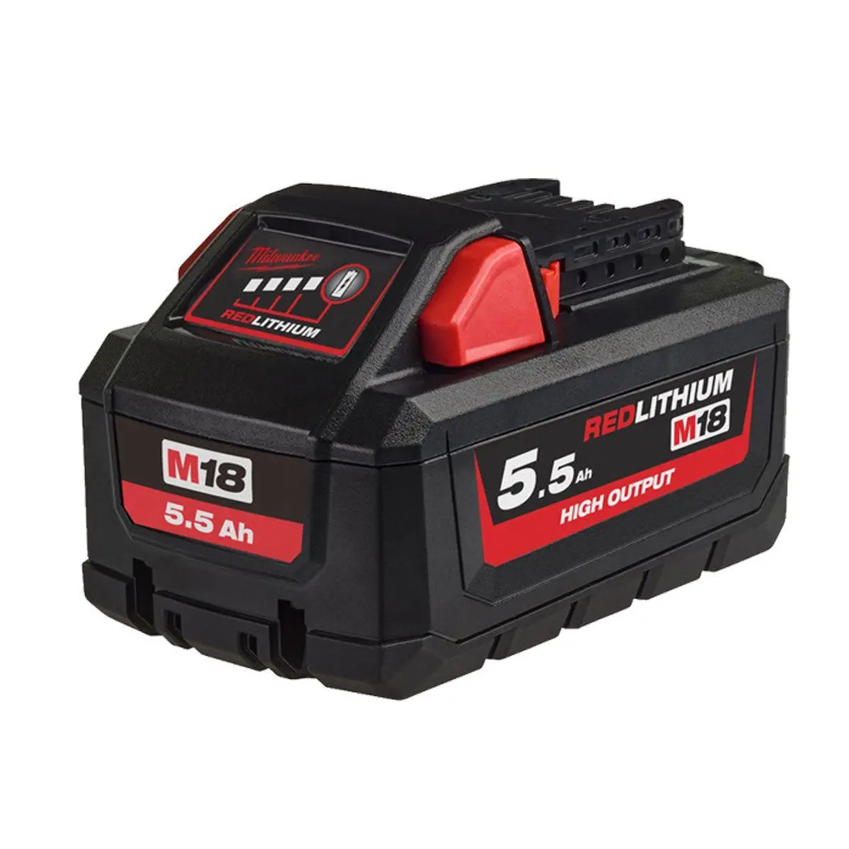 Milwaukee M18hb5.5 18V 5.5Ah Redlithium-Ion High Output Battery 4932464712 1