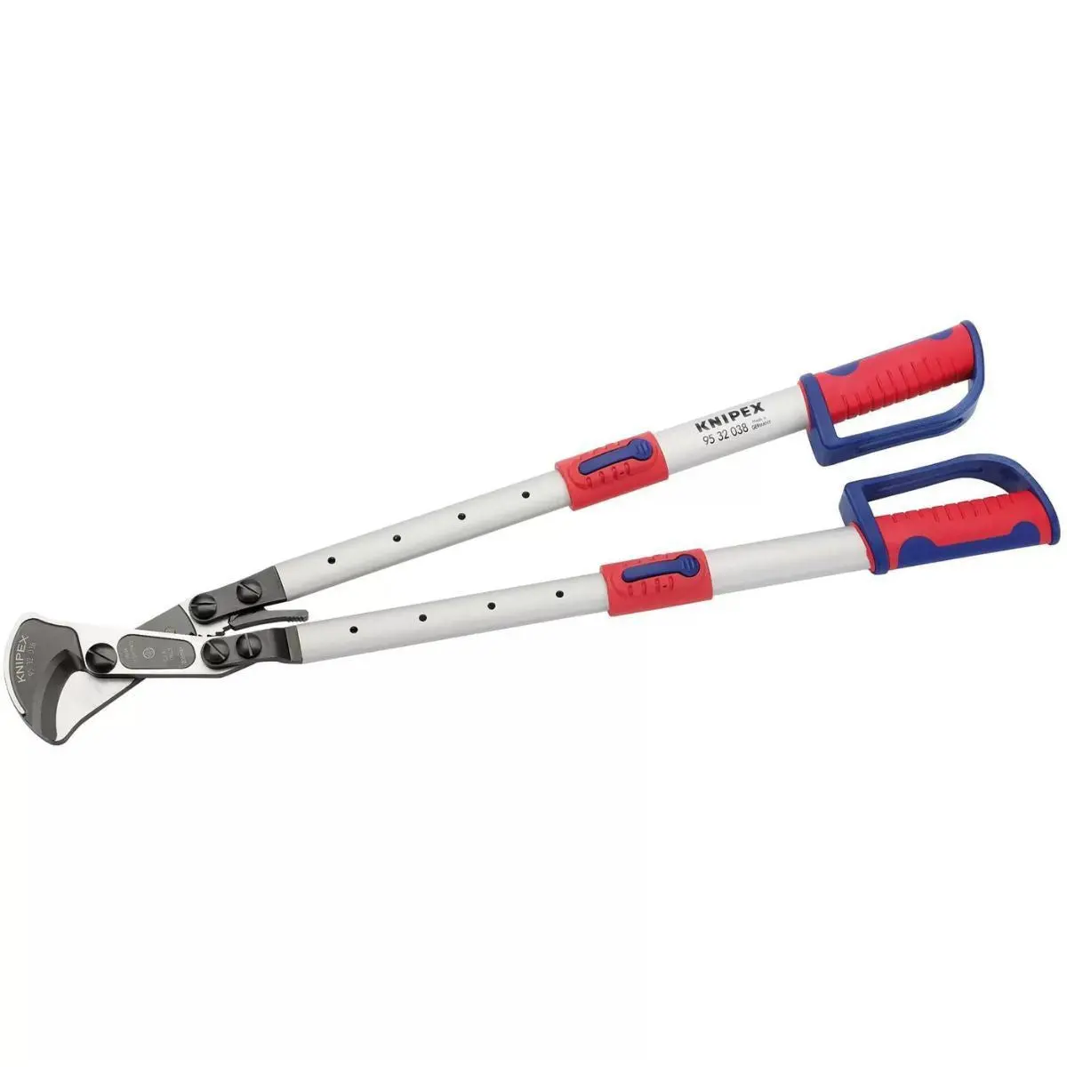Knipex 95 32 038 Ratchet Action Telescopic Cable Shears 36321 1