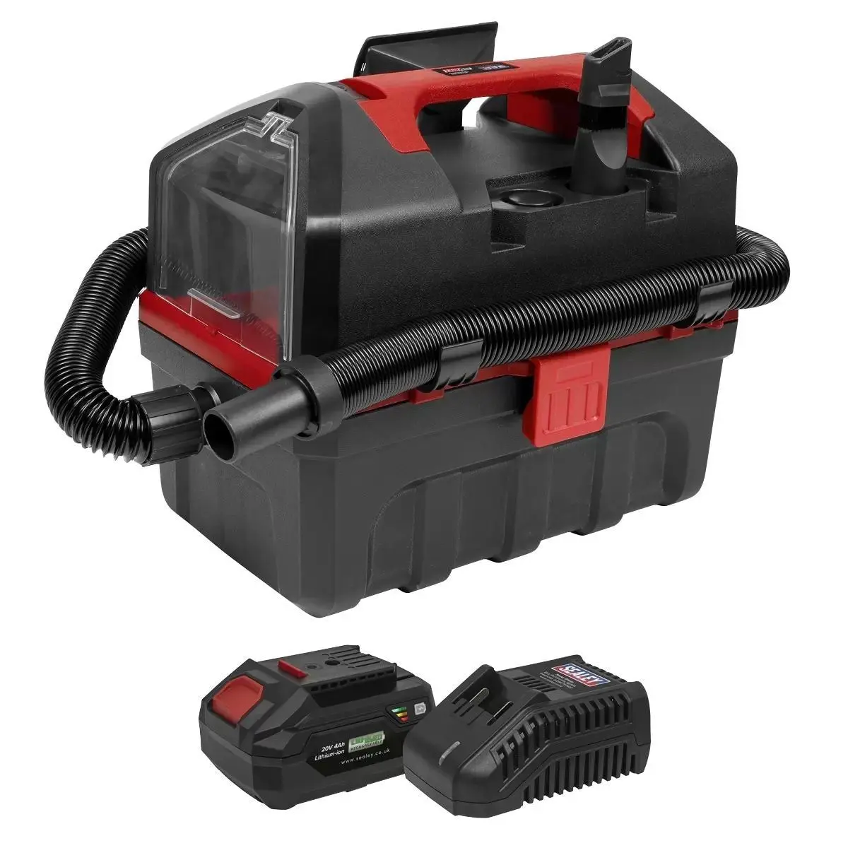 Sealey Cp20vwdvkit1 20V Wet And Dry Vacuum Kit Battery With Charger 1