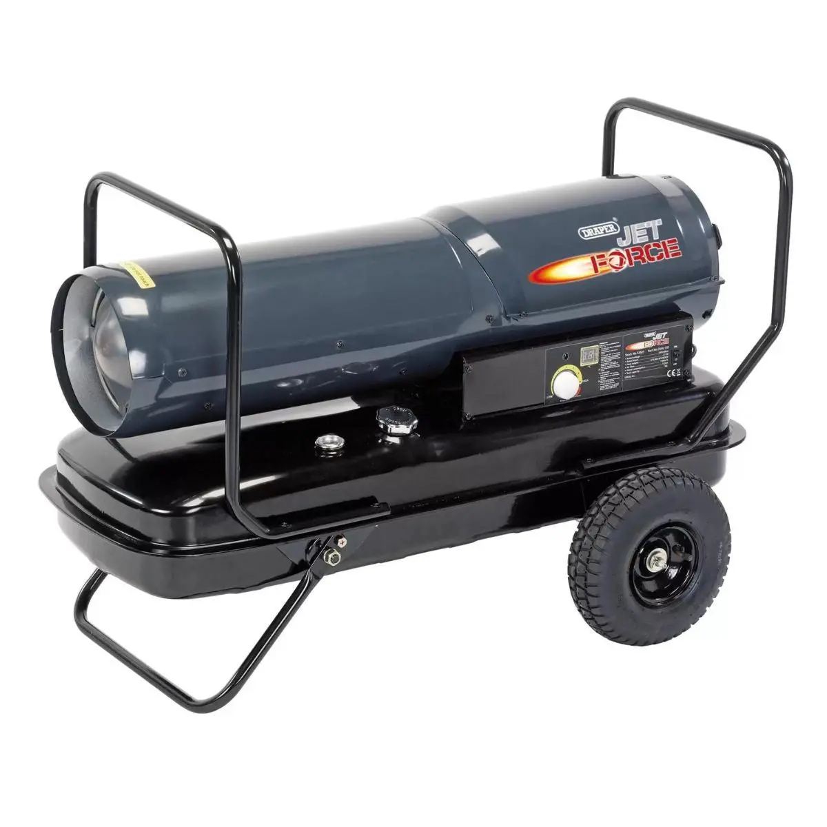 Draper Dsh2150 Jet Force Diesel, Kerosene And Paraffin Space Heater High Power Heating Solution 62 Kw 53925 1
