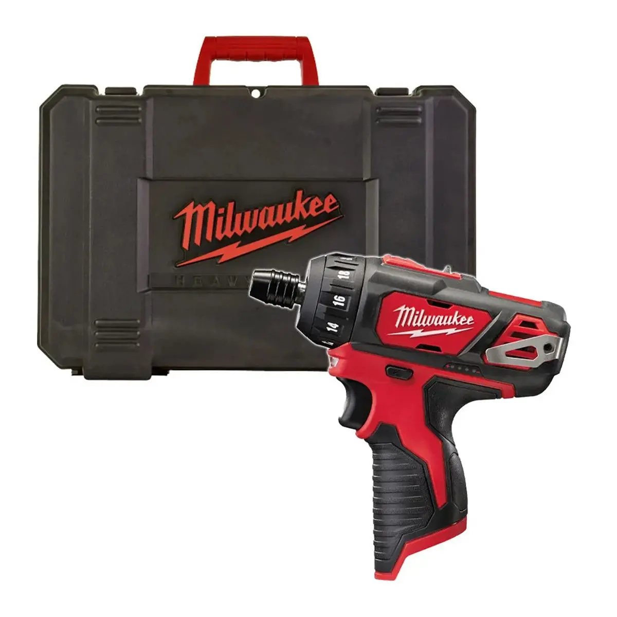 Milwaukee M12bd-0C 12V Sub Compact Screwdriver Body Only With Case 1