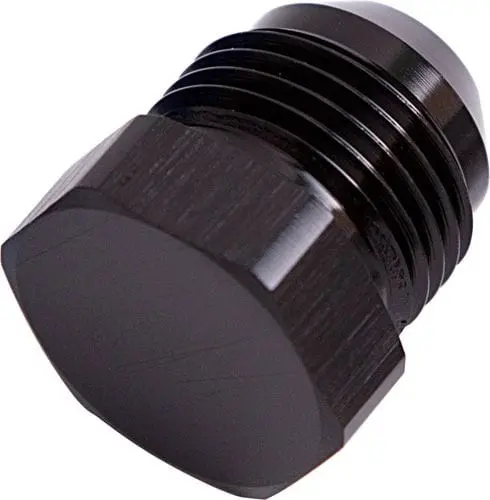 An Flare Plug – -3An Size, Black Anodized Aluminum (Af806-03Blk) 1