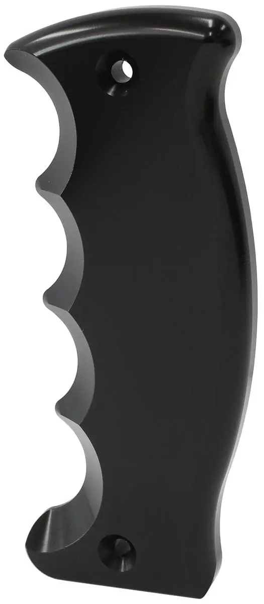 Bare Black Pistol Grip Passenger Side Mounting Plate 1