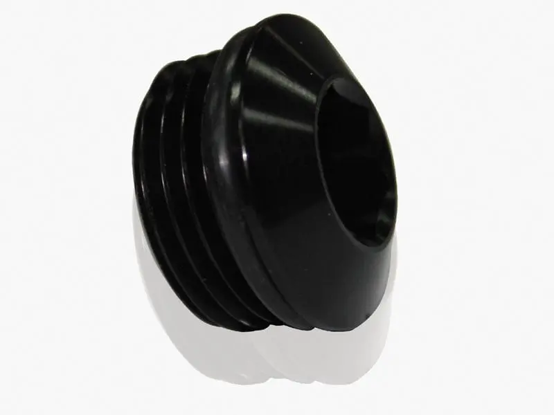 Slimline -10An Orb Threaded Port Plug – Black Anodized Af813-10Blk 1