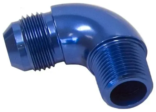 3/4" Npt To -10 An Full-Flow Adapter Fitting – Af522-10-12 (90°) 1